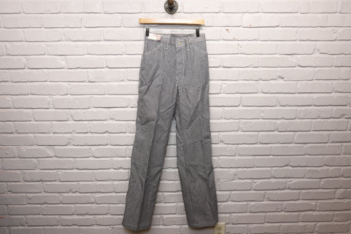 70s ely glad rags hickory stripe pants size 28/34