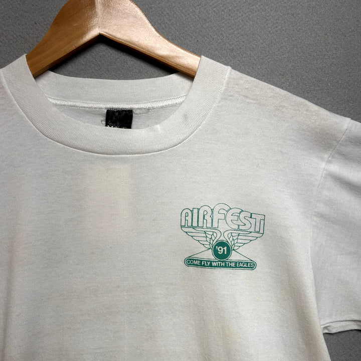 Vintage 90s Air Fest T Shirt Size Medium