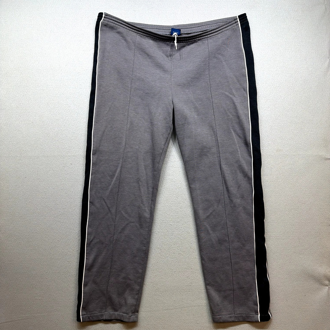 Vintage Nike Gray and Black 80s Sweat Pants Size Large