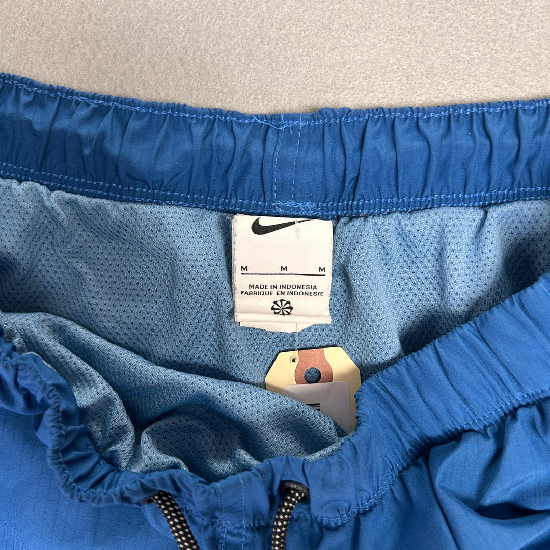 Nike Blue Ripstop Nylon Shorts Size Medium