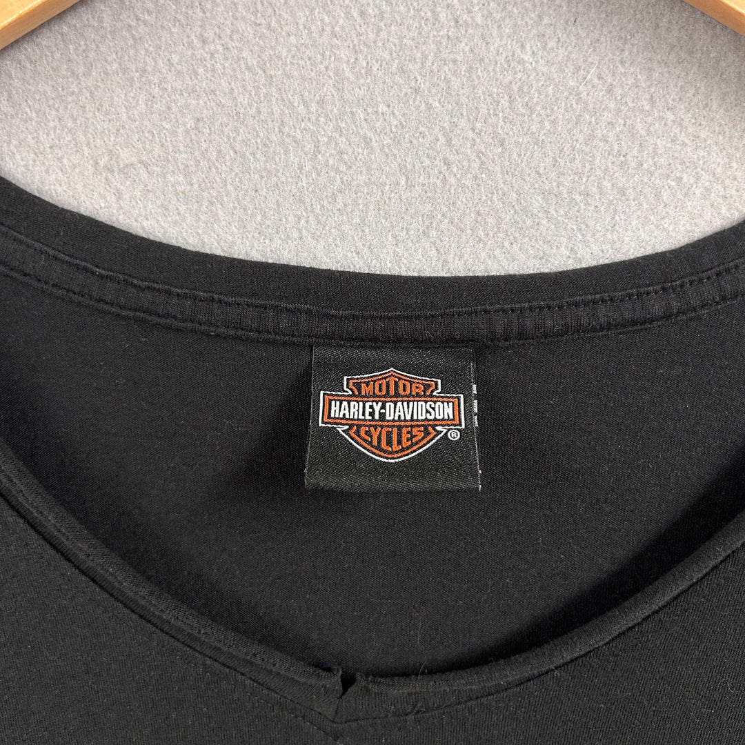 Women's Harley Davidson Big Springs Texas Black Shirt size Large