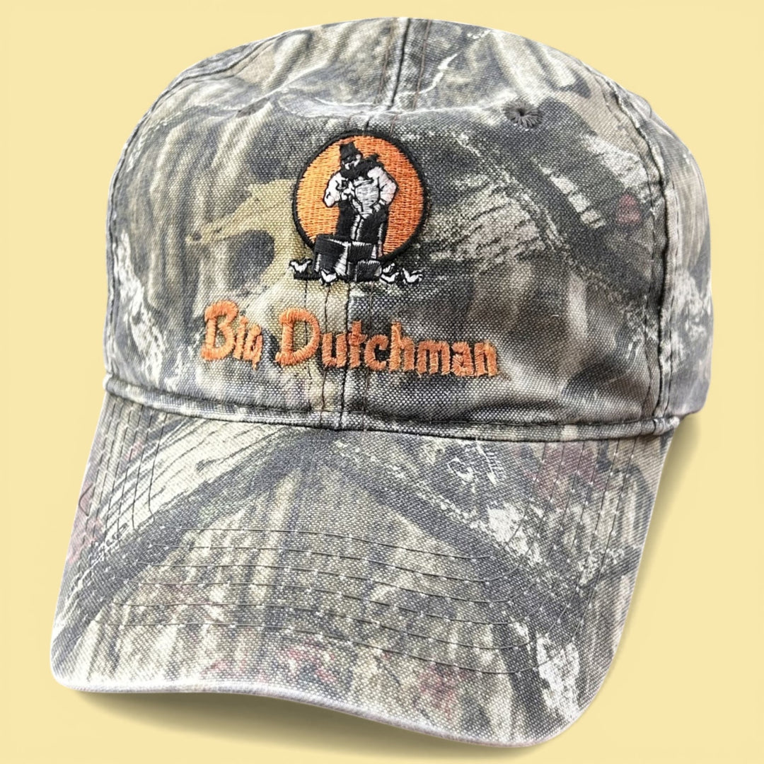 Big Dutchman Mossy Oak Camo Strap back Hat