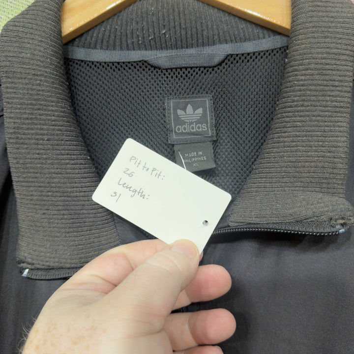 Adidas Vintage Black Jacket XL 2000s