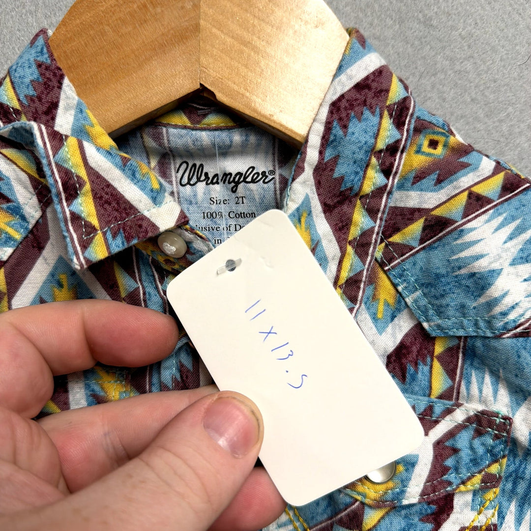 Kids Wrangler Western Shirt Size 2T