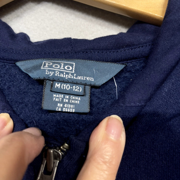 Kids Polo Ralph Lauren Zip Up Hoodie Size Medium