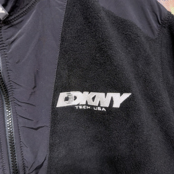 Vintage DKNY Tech Fleece 90s Jacket Size XL