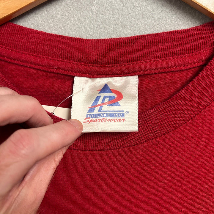 Vintage Arkansas Baseball Bringin the Wood T Shirt Size XXL