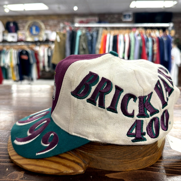 Vintage Brickyard 400 1999 Nascar Racing Snapback Hat