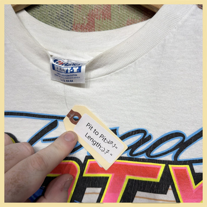 Vintage Brad Doty Racing 90s T Shirt Size Large