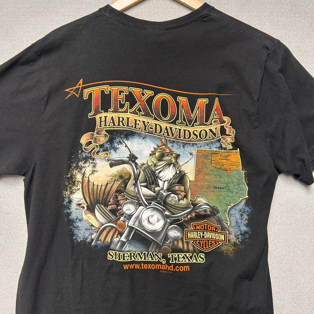 Harley Davidson Sherman Texas T shirt size Large