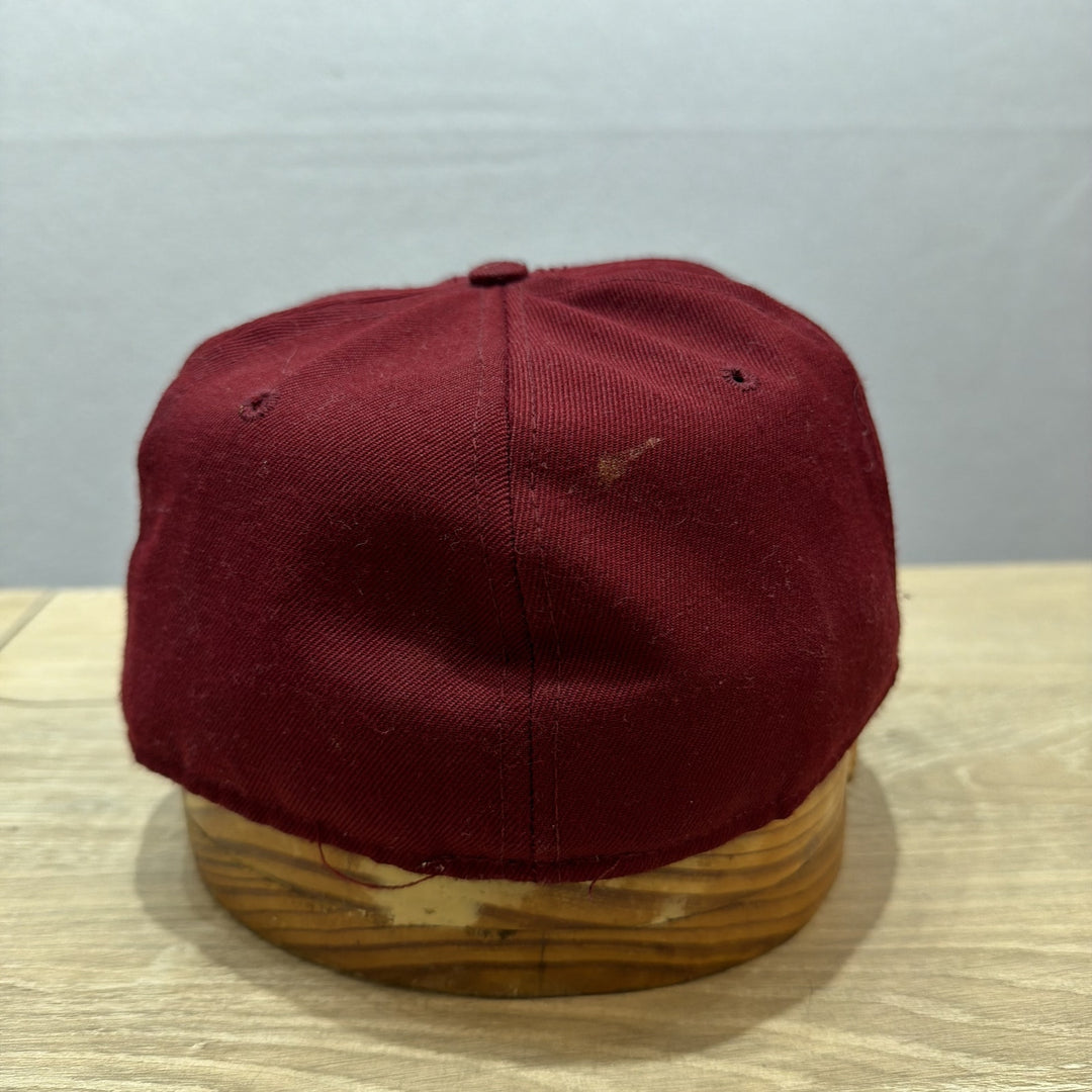 Vintage 90s Arkansas Baseball All Star Designs Fitted Hat 7 5/8