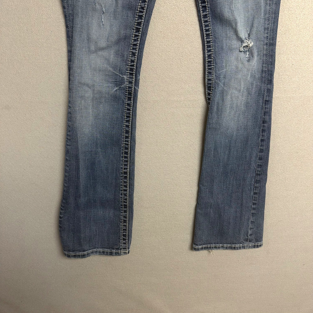 Vintage Miss Me Embellished Pocket Y2K Jeans Size 26