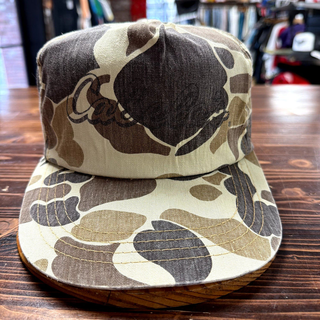 Vintage cabela's duck Camo Snapback Hat