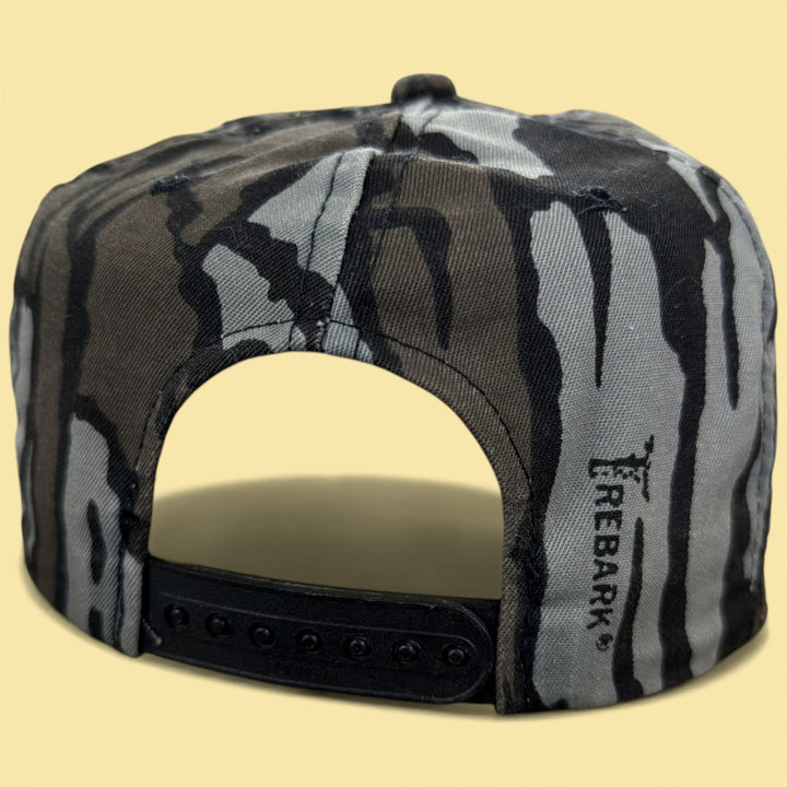 Vintage 90s Duck Bay Trebark Camo Snapback Hat