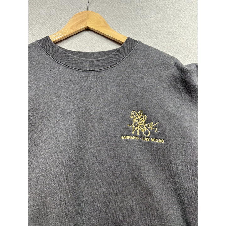 Vintage Harrah's Las Vegas Sweatshirt Size Medium