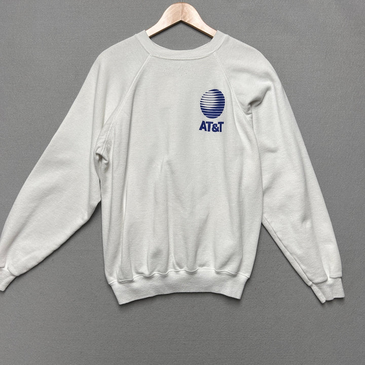 Vintage AT&T White Crewneck Sweatshirt Size XL
