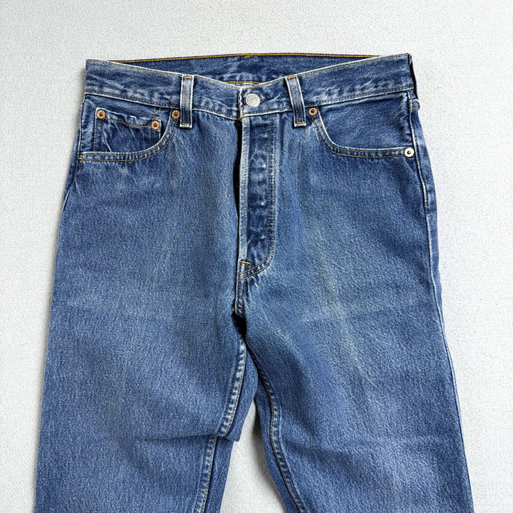 Vintage Levi's 501 Made in USA Button Fly Jeans Size 29