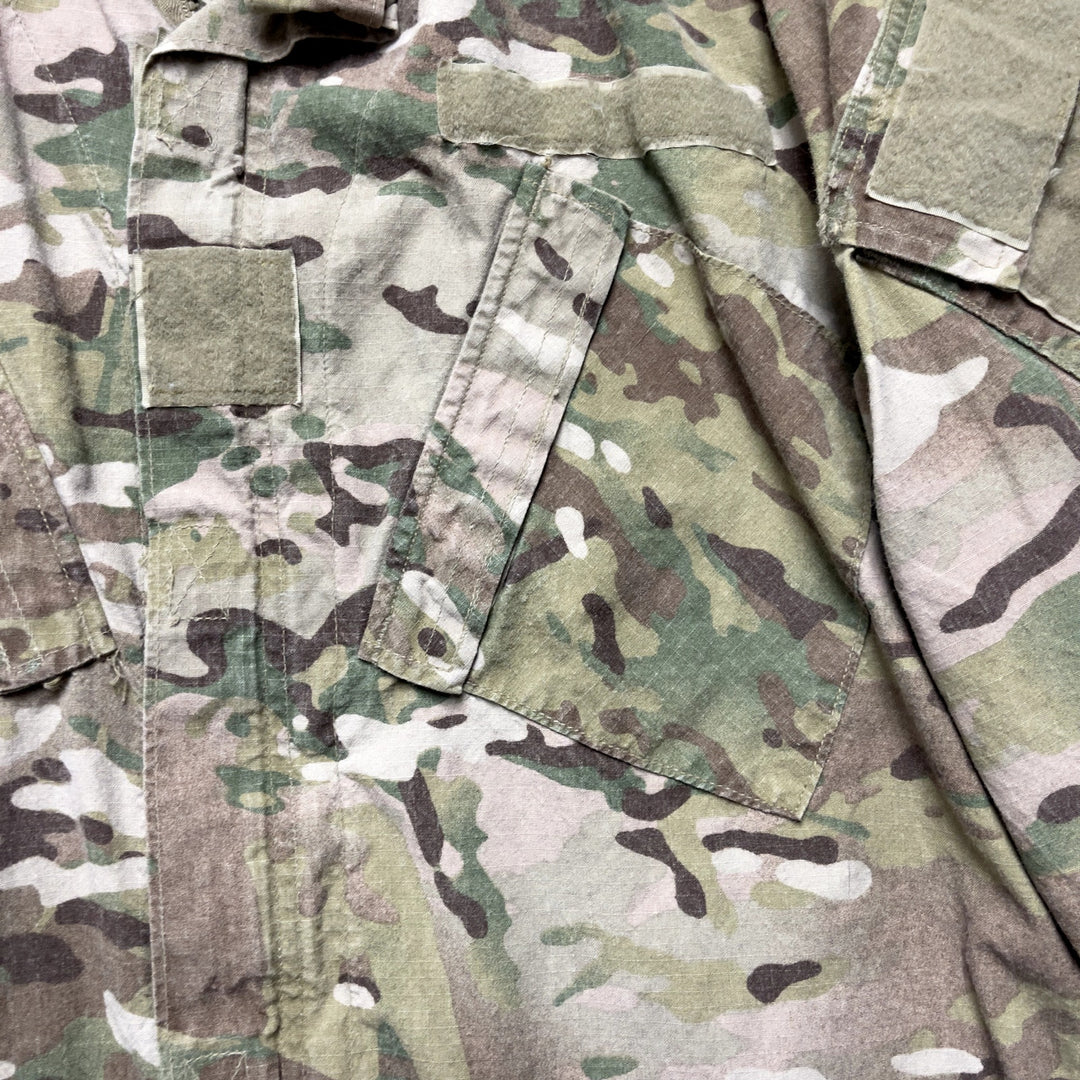 Men's Camo Military BDU Button Up Long Sleeve SI Shirt XXL