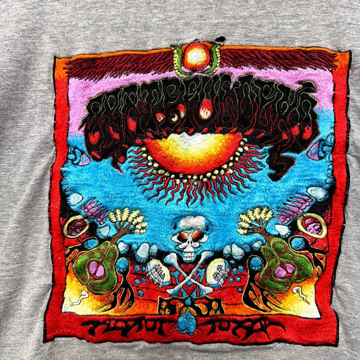 Vintage Grateful Dead Embroidered Album Cover T Shirt Size XL