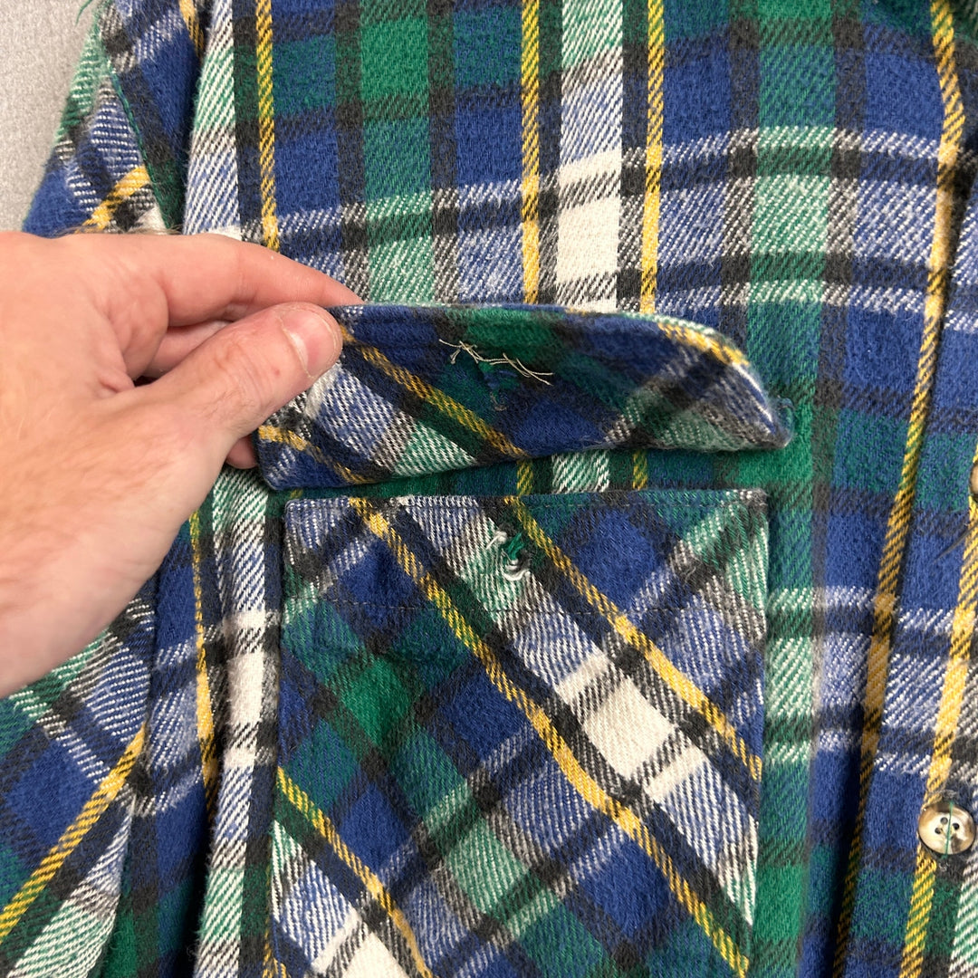 Vintage Fivebrother Flannel Shirt Size XL