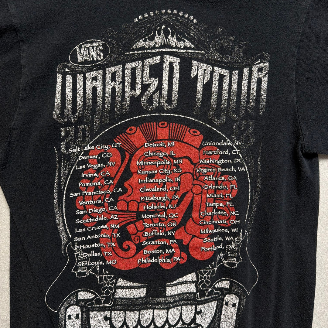 Vans Warped Tour 2012 T Shirt Size Small