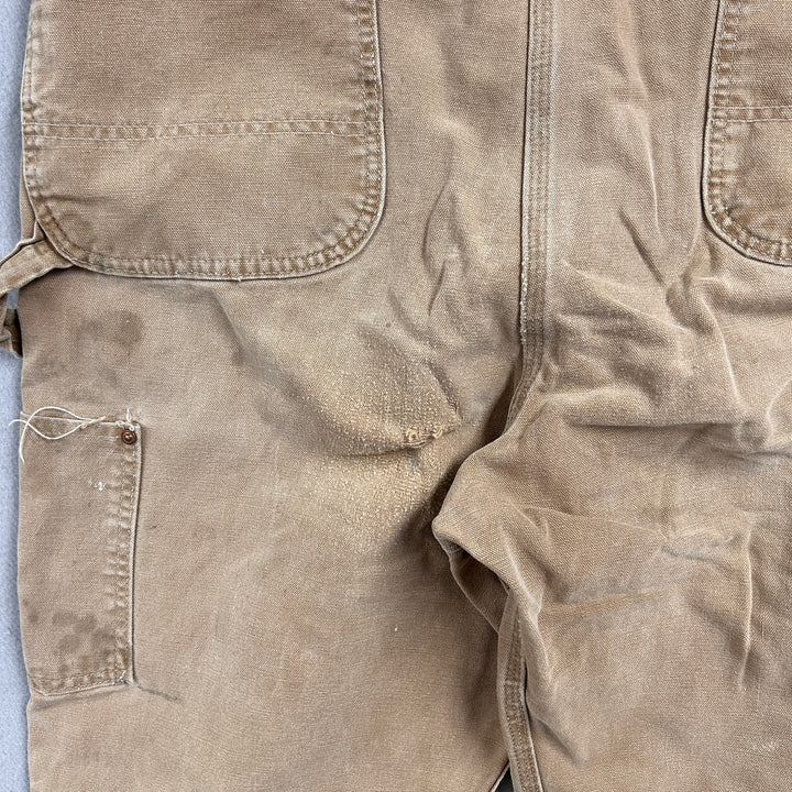 Vintage Carhartt 1980s Canvas Overalls Size 36