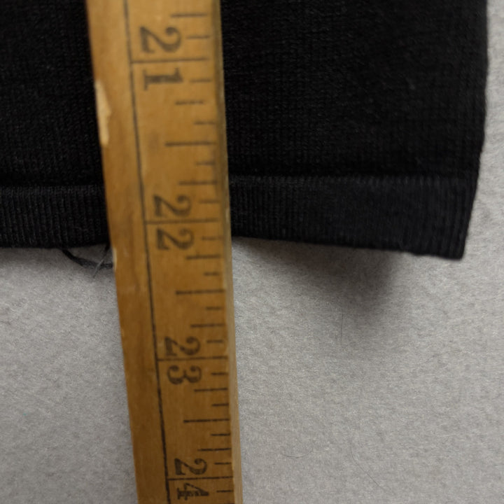 Vintage Black Y2K style Women's Sweatshirt Size Medium
