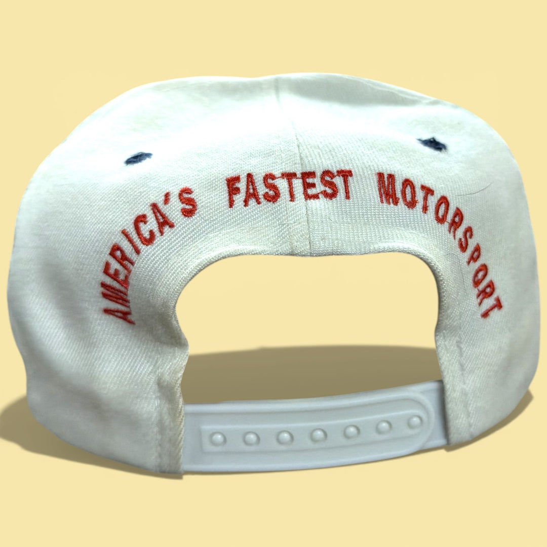 Vintage 90s NHRA Drag Racing Snapback Hat