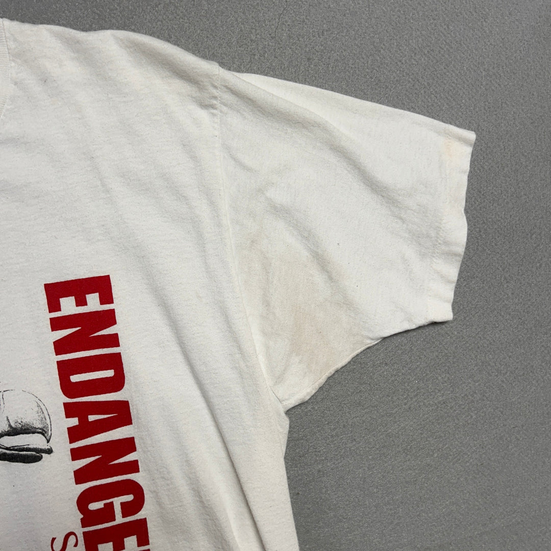 Vintage Bald Eagle Endangered Species T Shirt Size XL