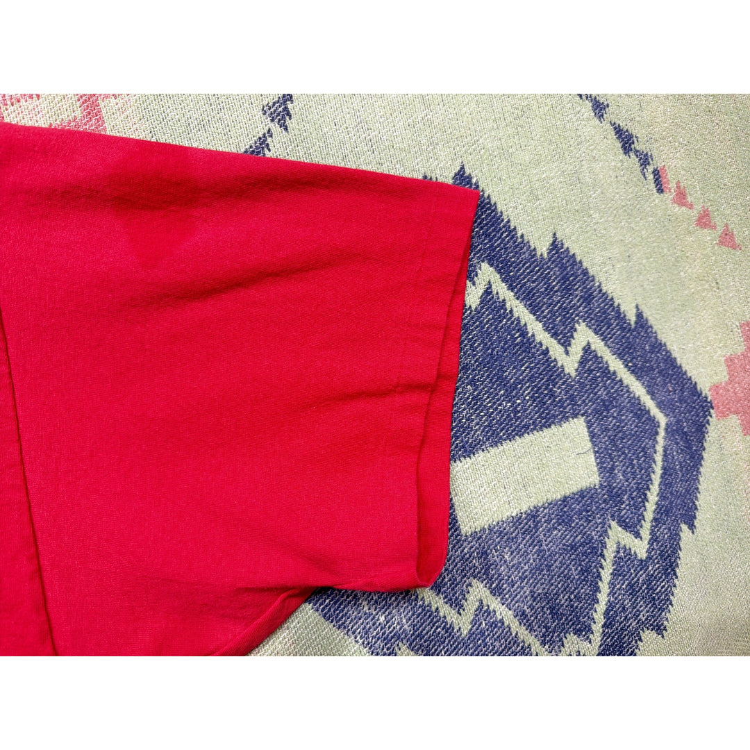 University of Arkansas Vintage Leaning Razorback T Shirt Size XXL 90s