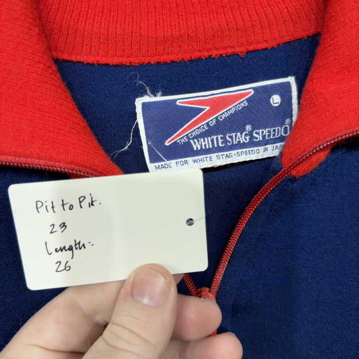 White Stag Speedo Vintage Track Jacket 80s