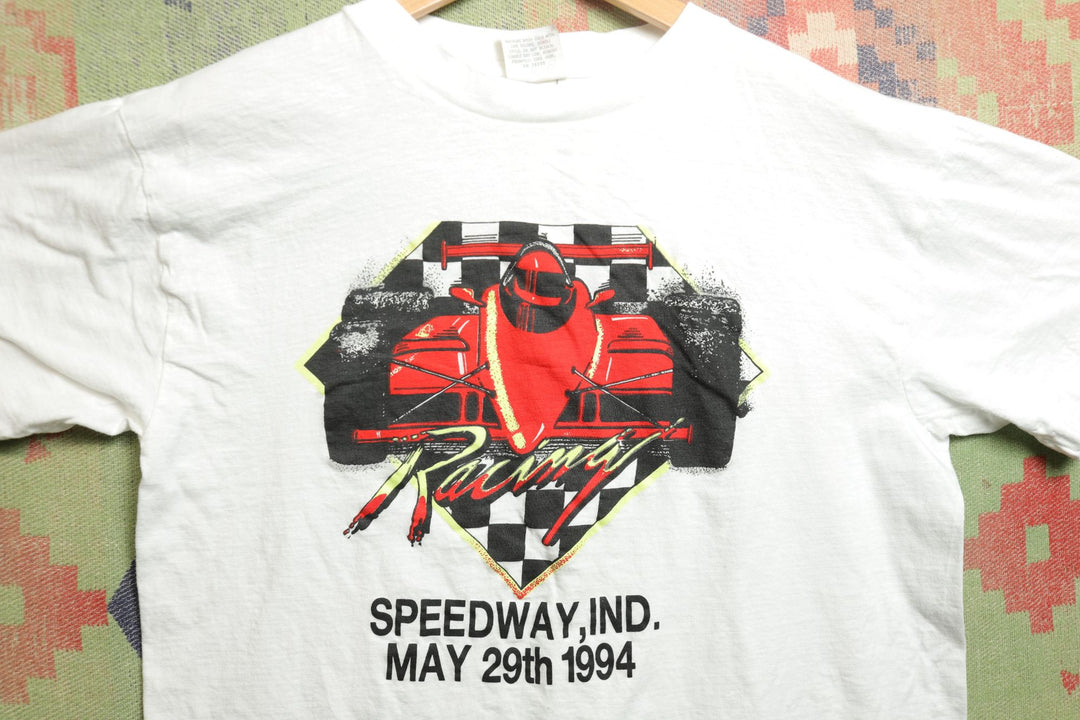 Speedway Indiana Racing Vintage T Shirt XL 90s