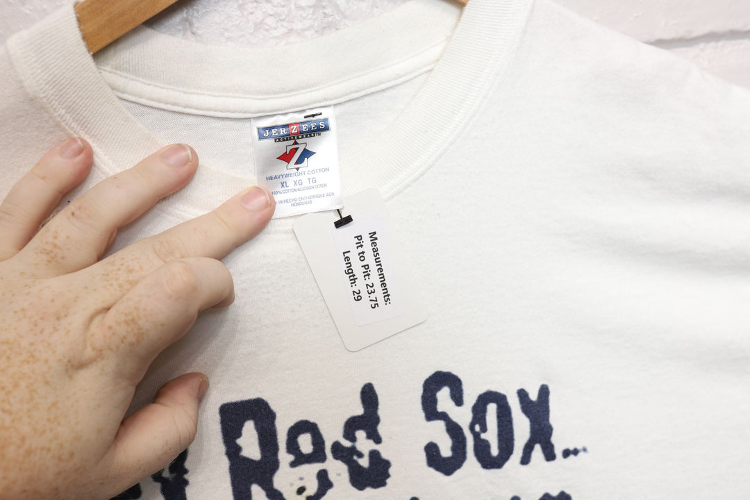 2000s red sox who's your daddy yankees tee shirt size xl