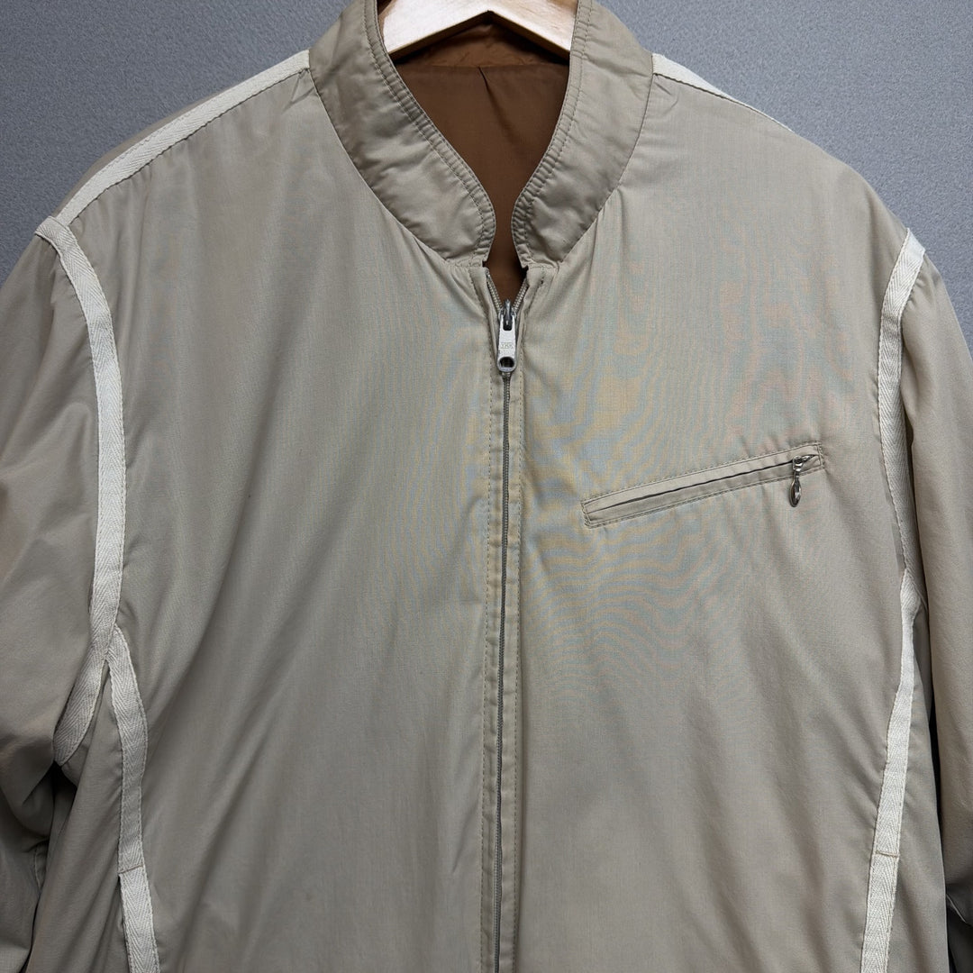 Vintage London Fog Reversible Windbreaker Jacket Size Large