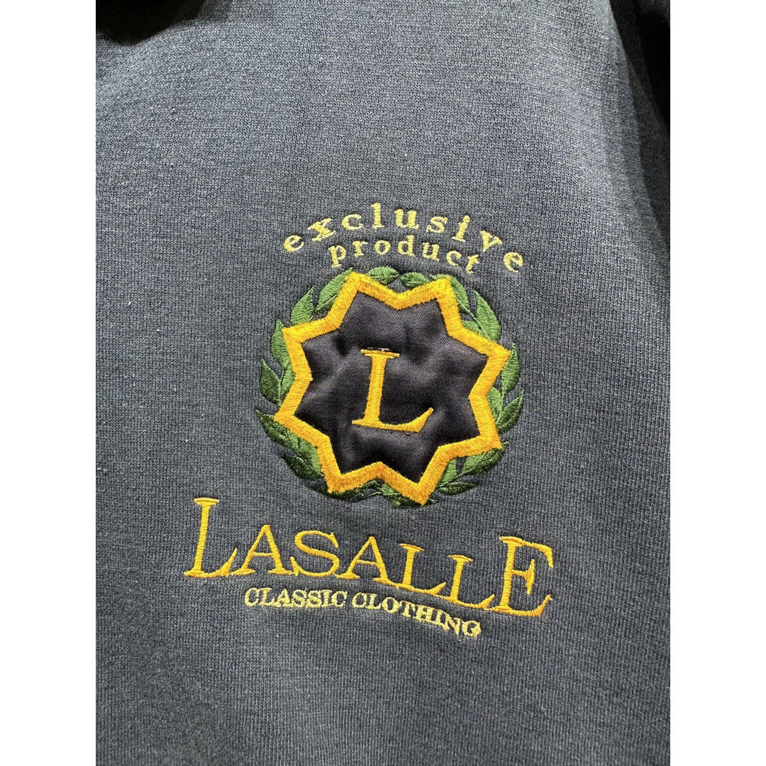 Vintage Lasalle Collared Sweatshirt Size Medium