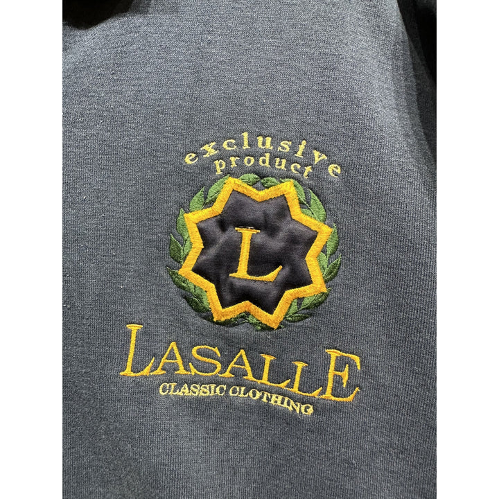 Vintage Lasalle Collared Sweatshirt Size Medium