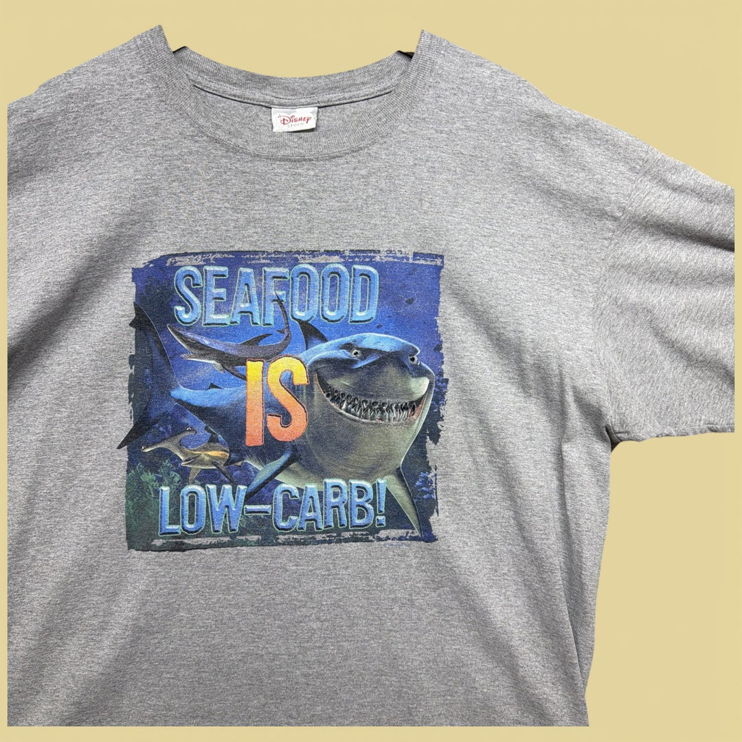 Vintage Finding Nemo Shark 2000s T Shirt Size XXL