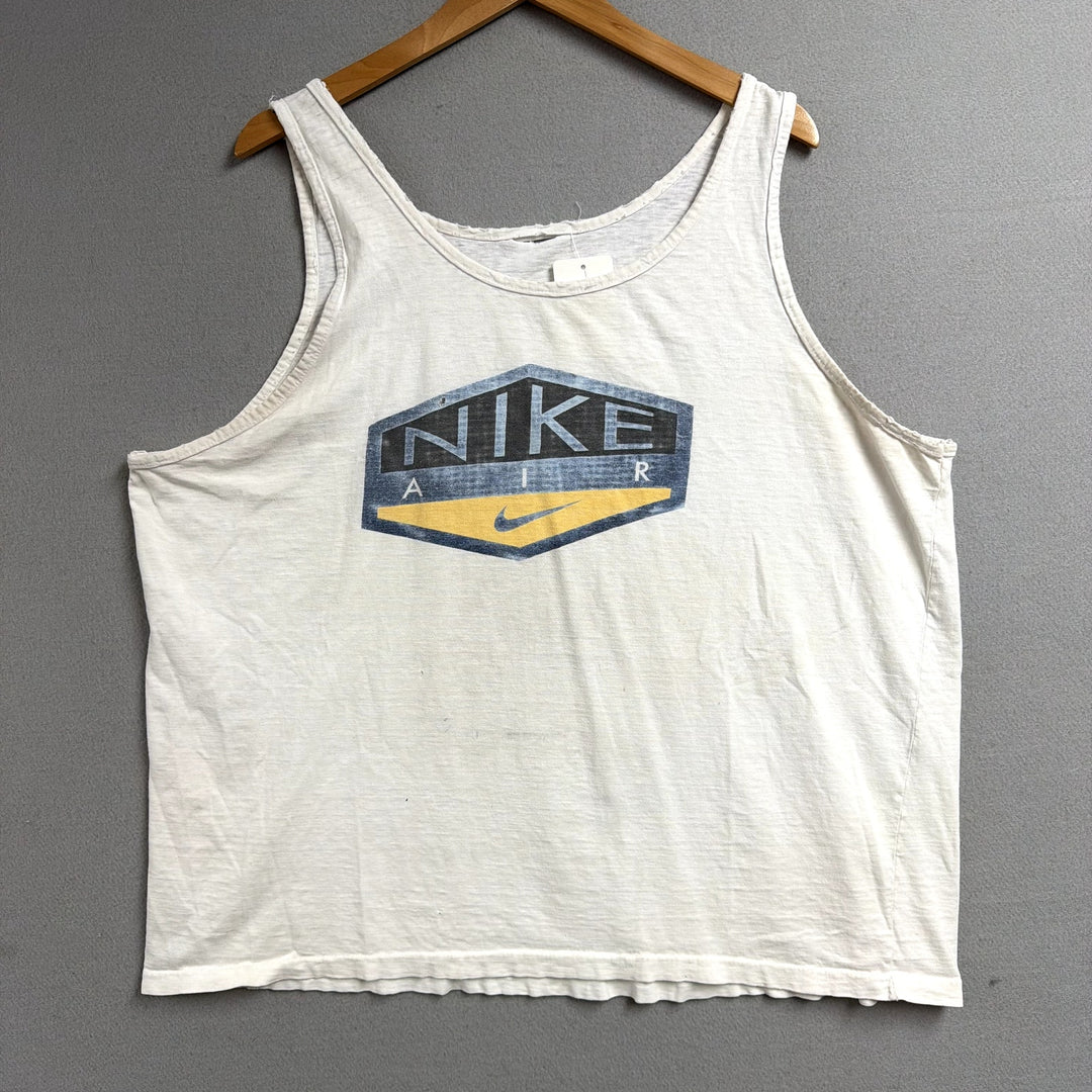 Vintage Nike Air Distressed Tank Top Size XL