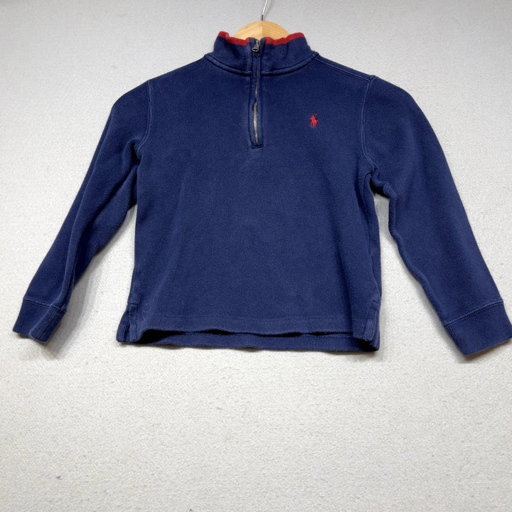 Vintage Kid's Polo Ralph Lauren Quarter Zip Sweatshirt size 6