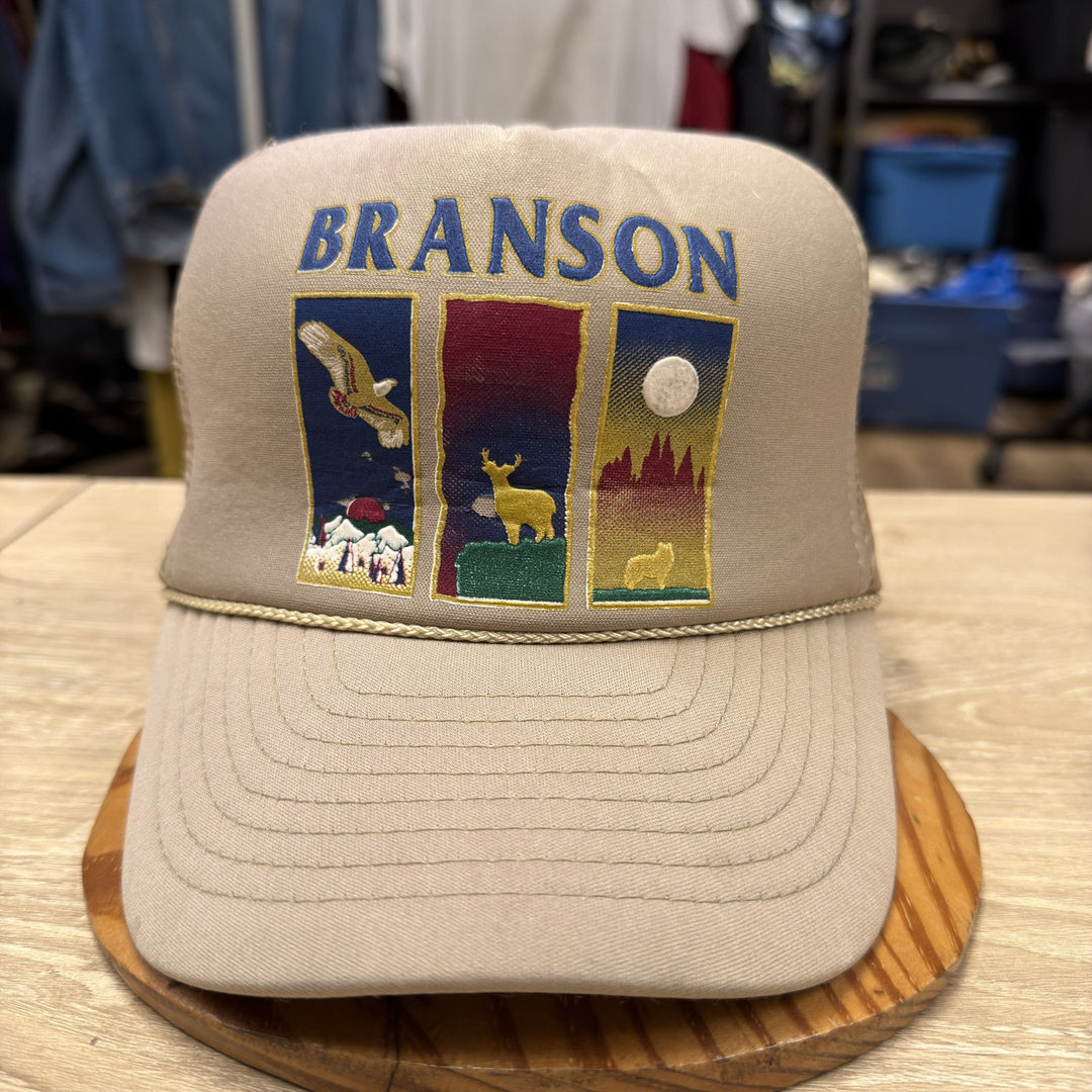Vintage 80s Branson Missouri Snapback Trucker Hat