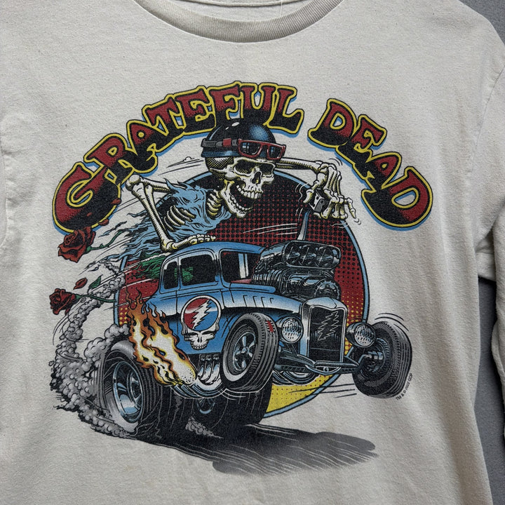 Grateful Dead Hot Rod Liquid Blue T Shirt Size Medium