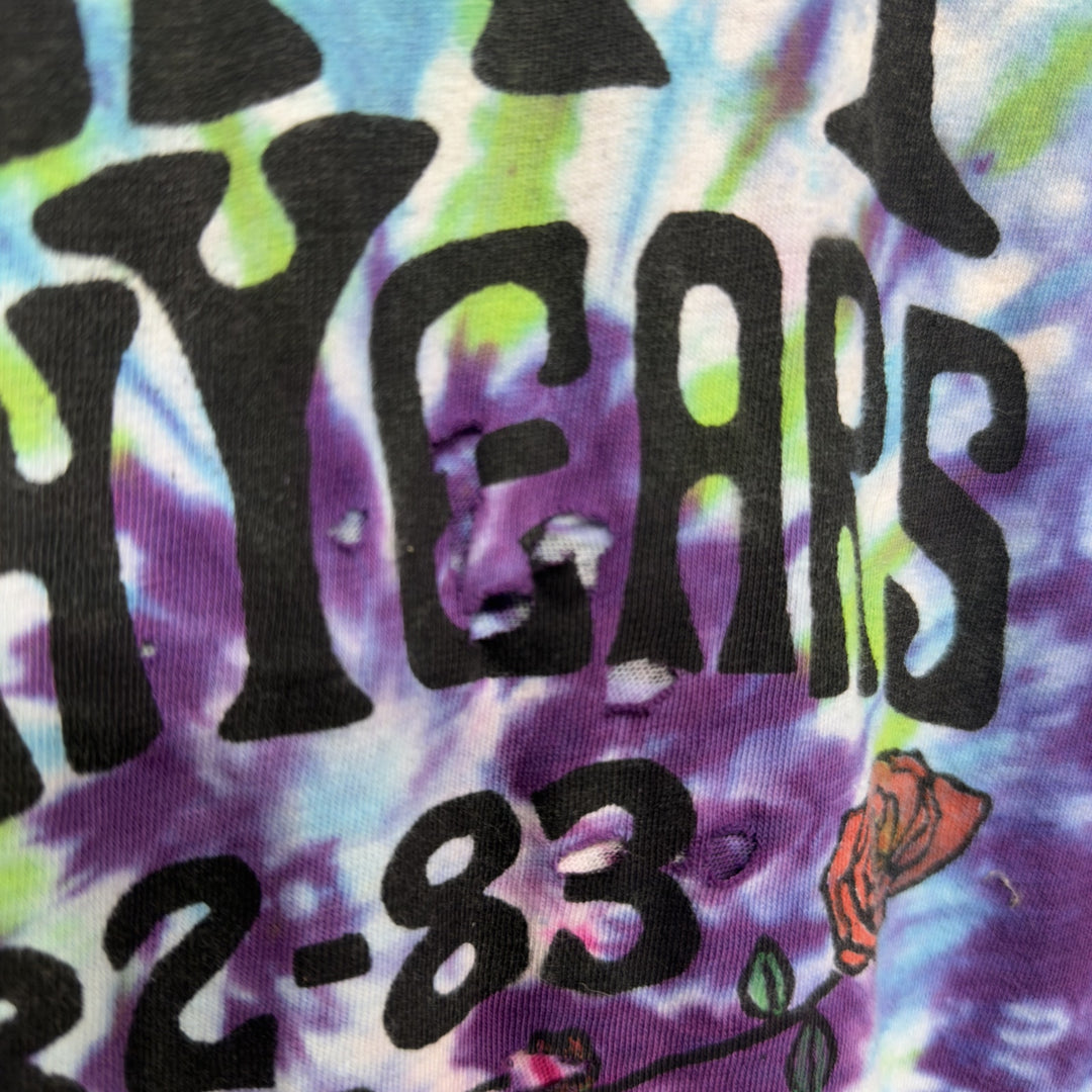 Hey Now Grateful Dead Vintage Parking Lot Boot T Shirt Size Large 80s