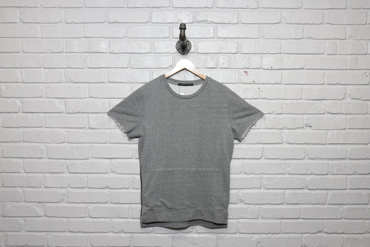 john elliott short sleeve sweatshirt size large