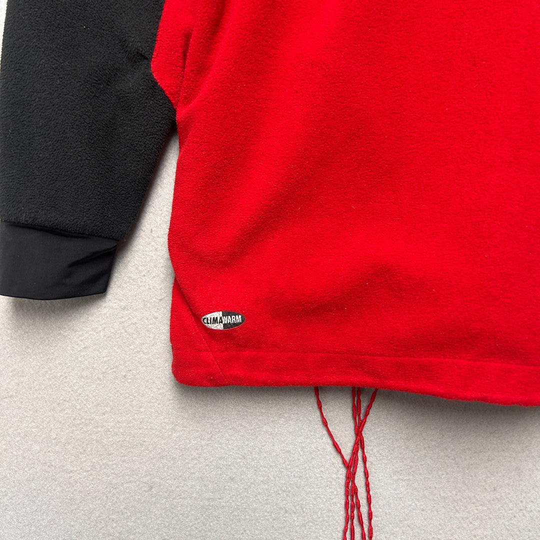 Adidas University of Nebraska Fleece Zip Up Size Small