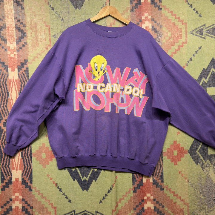 Tweety Bird Vintage Sweatshirt Size XL 90s