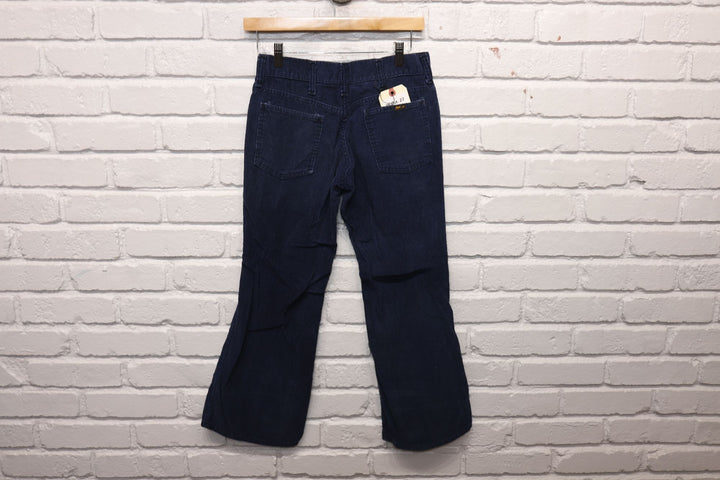 70s kids put on corduroy flare pants size 27/25