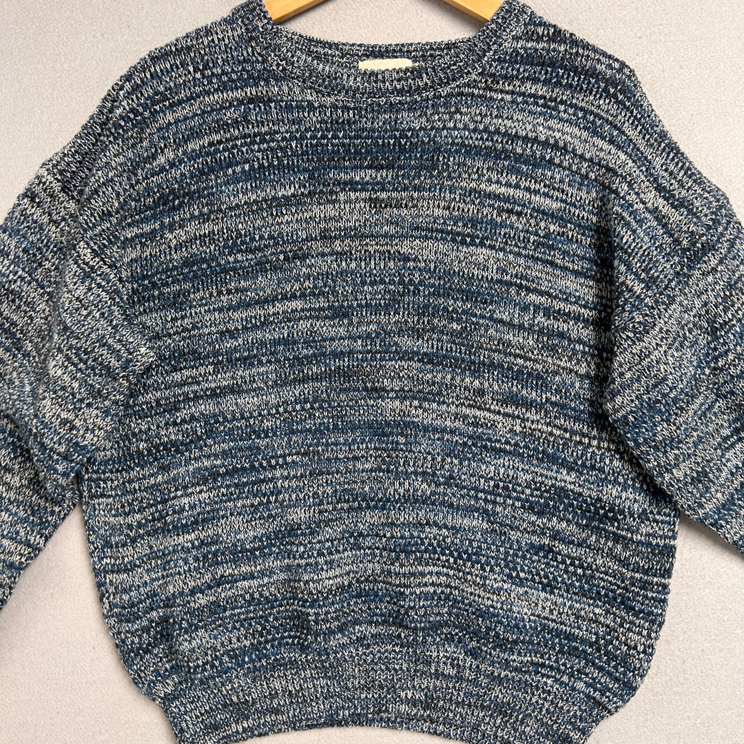 Vintage Wrangler Blue Sweater Size Small