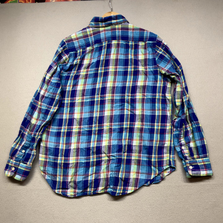 Polo Ralph Lauren Plaid button Down Shirt Size Large