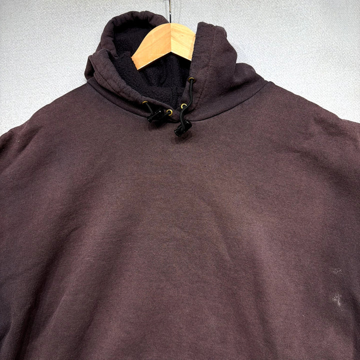 Vintage Carhartt Sun Faded Black Hoodie Size XXXL