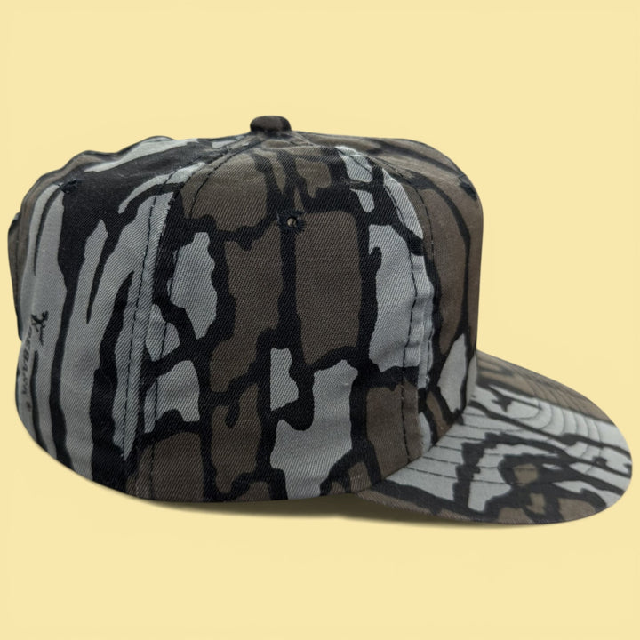 Vintage 90s Duck Bay Trebark Camo Snapback Hat